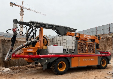 隧道湿喷进入“无死角”时代？这台车凭什么效率翻倍(图3)