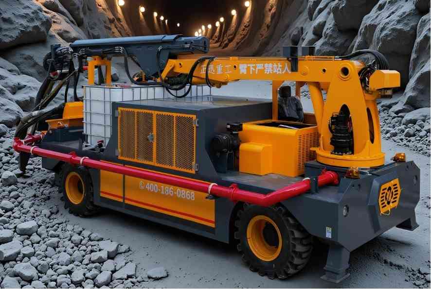 矿山巷道支护提效秘诀曝光：这台车为何成“坚固卫士”(图3)