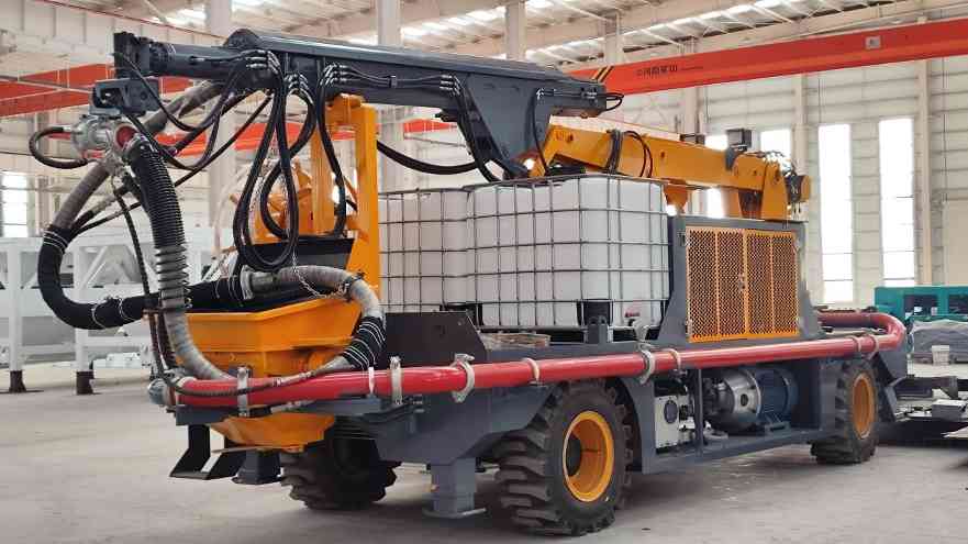 隧道湿喷台车凭啥成首选？40方/小时揭秘关键优势(图3)