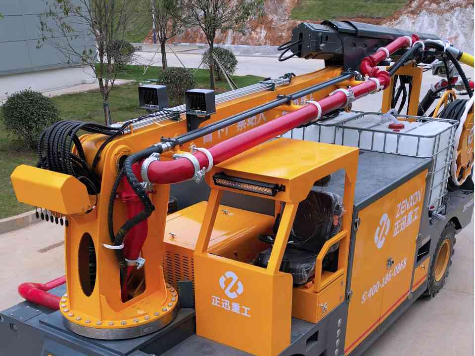 油电双动力+智能控制湿喷台车，为何上市即爆火？(图3)