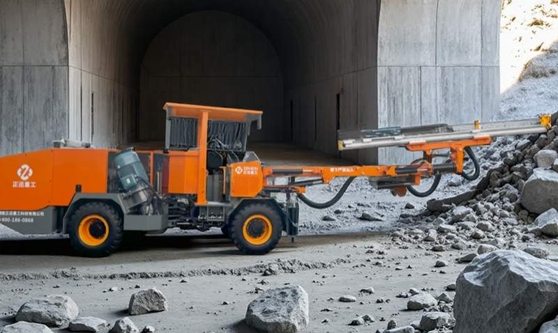 隧道施工效率翻倍？这台单臂凿岩台车凭啥成首选