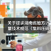 关于征求湖南省地方计量技术规范《集料压碎指标试模校准规范》(征求意见稿) 意见的函(图2) 关于征求湖南省地方计量技术规范《集料压碎指标试模校准规范》(征求意见稿) 意见的函(图2)