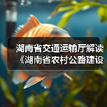 湖南省交通运输厅解读《湖南省农村公路建设管理办法》（图1）