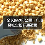 全长约200公里！广汕高铁全线开通运营（图1）
