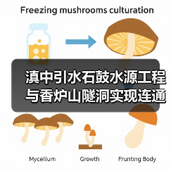 滇中引水石鼓水源工程与香炉山隧洞实现连通(图4) 滇中引水石鼓水源工程与香炉山隧洞实现连通(图4)