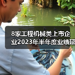 8家工程机械类上市企业2023年半年度业绩延续增势！（图3）