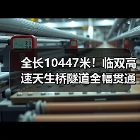 全长10447米!临双高速天生桥隧道全幅贯通(图2) 全长10447米!临双高速天生桥隧道全幅贯通(图2)