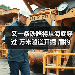 又一条铁路将从海底穿过 万米隧道开掘 盾构机涂装一只虎鲨(图3) 又一条铁路将从海底穿过 万米隧道开掘 盾构机涂装一只虎鲨(图3)