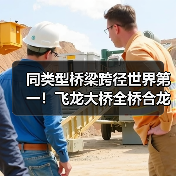 同类型桥梁跨径世界第一！飞龙大桥全桥合龙（图4）