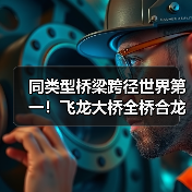 同类型桥梁跨径世界第一！飞龙大桥全桥合龙（图3）