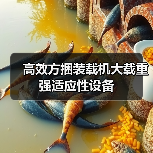 高效方捆装载机大载重强适应性设备(图2) 高效方捆装载机大载重强适应性设备(图2)