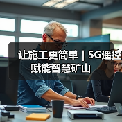 让施工更简单 | 5G遥控赋能智慧矿山(图1) 让施工更简单 | 5G遥控赋能智慧矿山(图1)