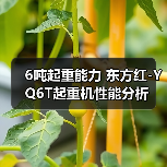 6吨起重能力 东方红-YQ6T起重机性能分析