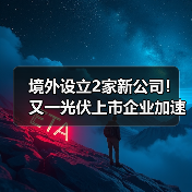 境外设立2家新公司!又一光伏上市企业加速全球化(图1) 境外设立2家新公司!又一光伏上市企业加速全球化(图1)