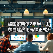 被国家叫停2年半!山东自建济枣高铁正式开工:投资585亿(图1) 被国家叫停2年半!山东自建济枣高铁正式开工:投资585亿(图1)