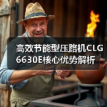 高效节能型压路机CLG6630E核心优势解析