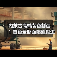 内蒙古高端装备制造+1 首台全断面隧道掘进机下线(图3) 内蒙古高端装备制造+1 首台全断面隧道掘进机下线(图3)
