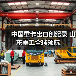 中国重卡出口创纪录 山东重工全球领航（图1）
