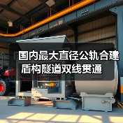 国内最大直径公轨合建盾构隧道双线贯通（图3）