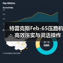 特雷克斯Feb-65压路机：高效压实与灵活操作的完美结合（图2）