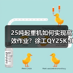 25吨起重机如何实现高效作业？徐工QY25K-II亮点解析