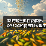 32吨起重机性能解析：QY32G如何应对大型工程挑战