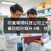 印度塔塔科技公司上市首日股价飙升3倍，估值近70亿美元（图4）