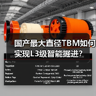 国产最大直径TBM如何实现L3级智能掘进?(图1) 国产最大直径TBM如何实现L3级智能掘进?(图1)