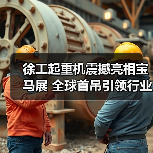 徐工起重机震撼亮相宝马展 全球首吊引领行业新标杆(图4) 徐工起重机震撼亮相宝马展 全球首吊引领行业新标杆(图4)