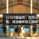 ZL920装载机：高效可靠，灵活操作的工程机械