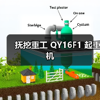抚挖重工 QY16F1 起重机
