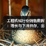 工程机械行业销售数据:增长与下滑并存,出口表现亮眼?(图1) 工程机械行业销售数据:增长与下滑并存,出口表现亮眼?(图1)