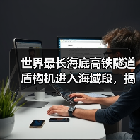世界最长海底高铁隧道盾构机进入海域段,揭秘穿海施工技术突破(图4) 世界最长海底高铁隧道盾构机进入海域段,揭秘穿海施工技术突破(图4)