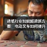 造纸行业智能搬运新方案：电动叉车如何提升效率？（图4）
