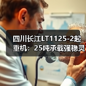 四川长江LT1125-2起重机：25吨承载强稳灵活省电（图4）