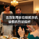 高效耐用多功能抓草机装载机性能解析（图1）