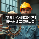 混凝土机械出海中东！海外市场再添新成果（图1）