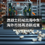 混凝土机械出海中东！海外市场再添新成果（图4）