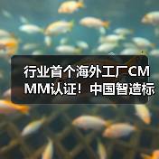 行业首个海外工厂CMMM认证！中国智造标准体系成功落地（图1）