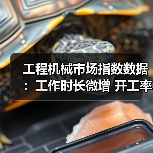 工程机械市场指数数据：工作时长微增 开工率持续下滑（图3）