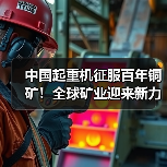中国起重机征服百年铜矿！全球矿业迎来新力量（图1）
