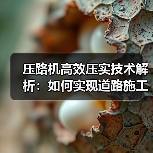 压路机高效压实技术解析：如何实现道路施工效率提升？（图4）