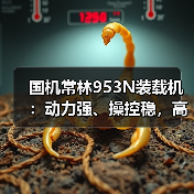 国机常林953N装载机：动力强、操控稳，高效作业必备（图2）