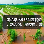 国机常林953N装载机：动力强、操控稳，高效作业必备（图1）