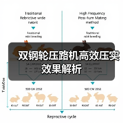 双钢轮压路机高效压实效果解析（图2）