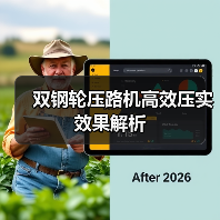 双钢轮压路机高效压实效果解析（图4）
