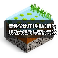 高性价比压路机如何实现动力强劲与智能高效？（图3）
