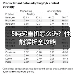 5吨起重机怎么选？性能解析全攻略（图1）
