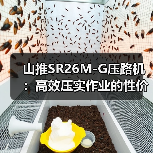 山推SR26M-G压路机：高效压实作业的性价比之王