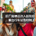 新厂房建设迈入新阶段,首台行车设备顺利上梁(图3) 新厂房建设迈入新阶段,首台行车设备顺利上梁(图3)